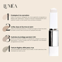 Luméa Éclat Adaptatif — Fond de teint adaptatif, léger et hydratant.