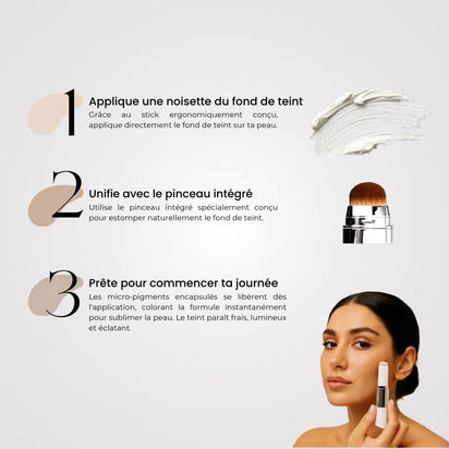Fond de teint adaptatif™, léger et hydratant