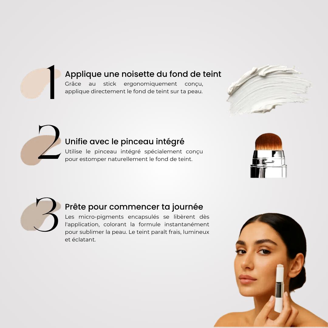 Fond de teint adaptatif™, léger et hydratant