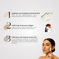 Fond de teint adaptatif™, léger et hydratant