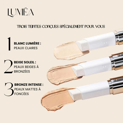 Luméa Éclat Adaptatif — Fond de teint adaptatif, léger et hydratant.
