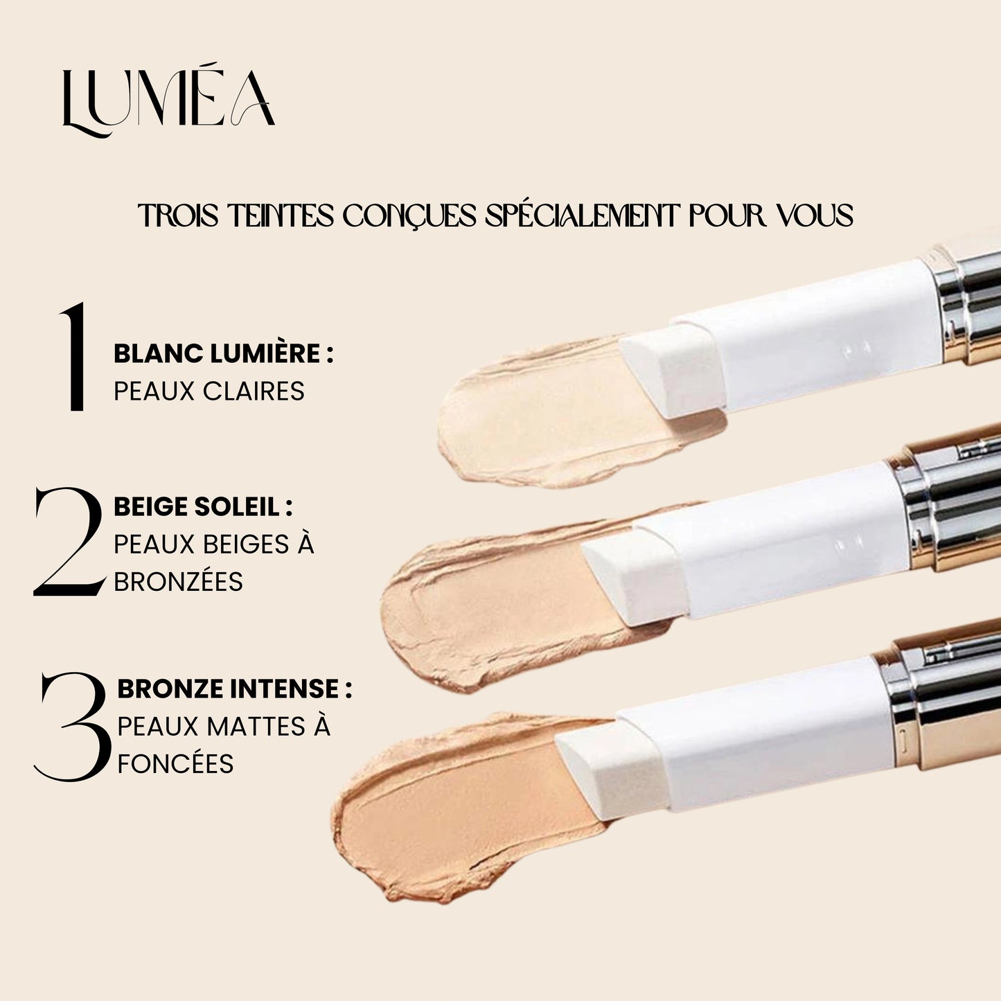 Luméa Éclat Adaptatif — Fond de teint adaptatif, léger et hydratant.